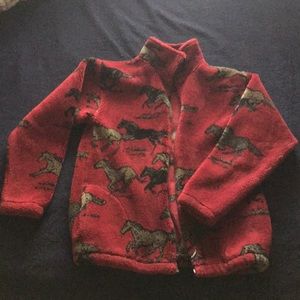 Wild Horses zip-up jacket!